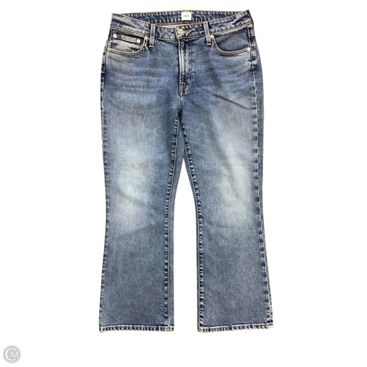 Jeans Straight By Edwin In Blue Denim, Size: 8(31)