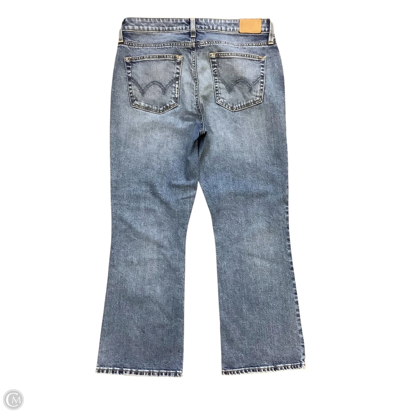 Jeans Straight By Edwin In Blue Denim, Size: 8(31)
