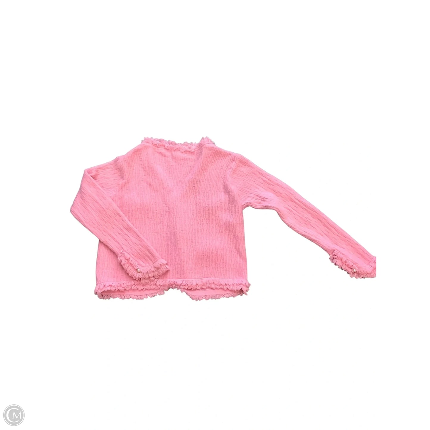 Sweater Cardigan By Pol In Pink, Size: M