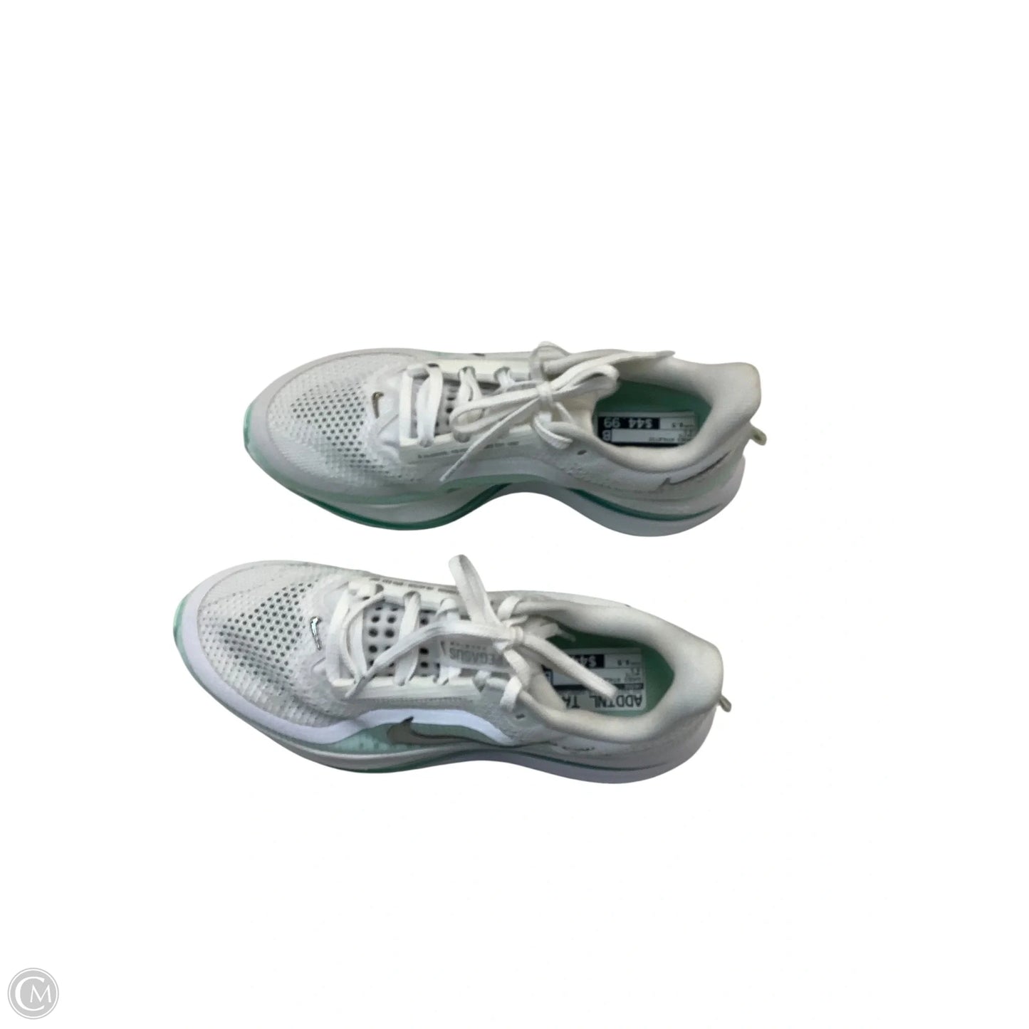 Shoes Athletic By Nike In White, Size: 8.5