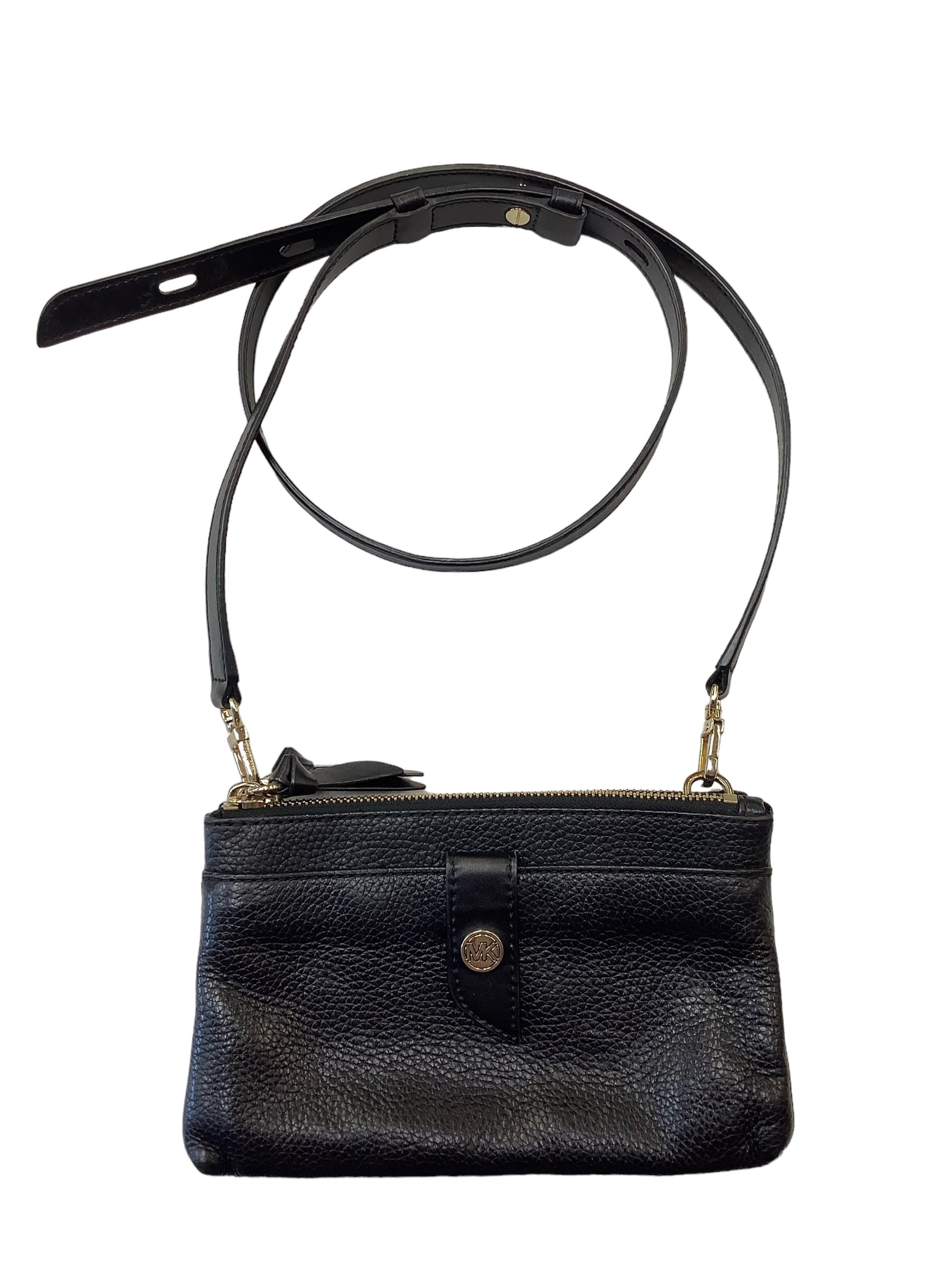Papaya Leather Mini Shoulder Bag | PRADA