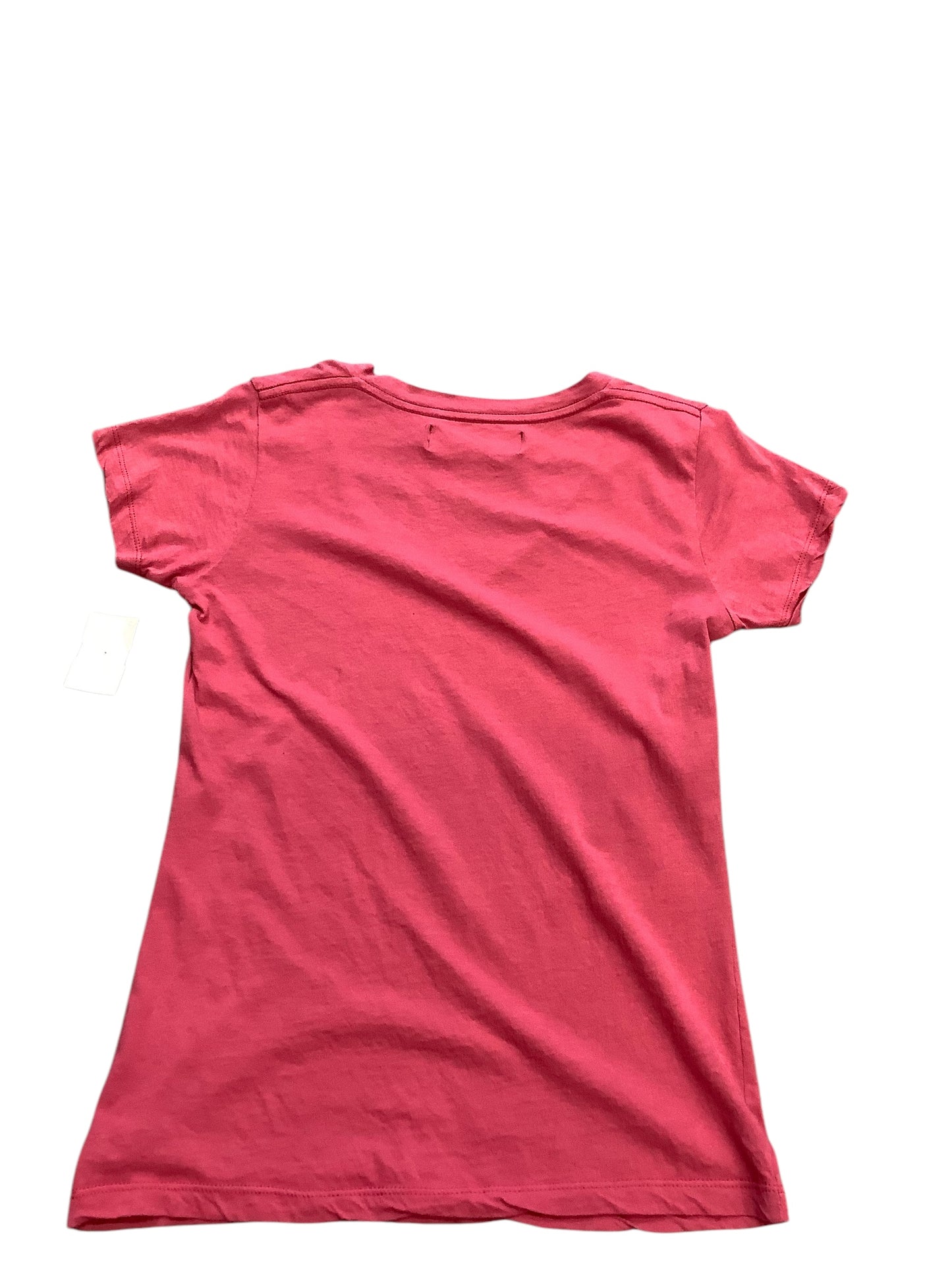 Top Short Sleeve Basic By Zara Basic In Pink, Size: S