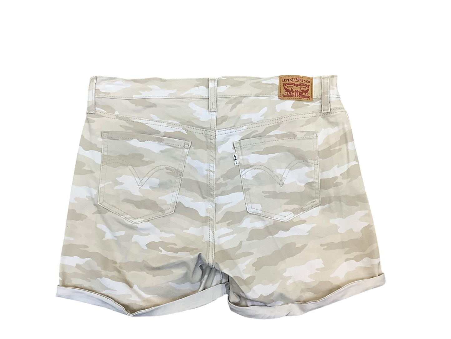 Shorts By Levis In Camouflage Print, Size: 14