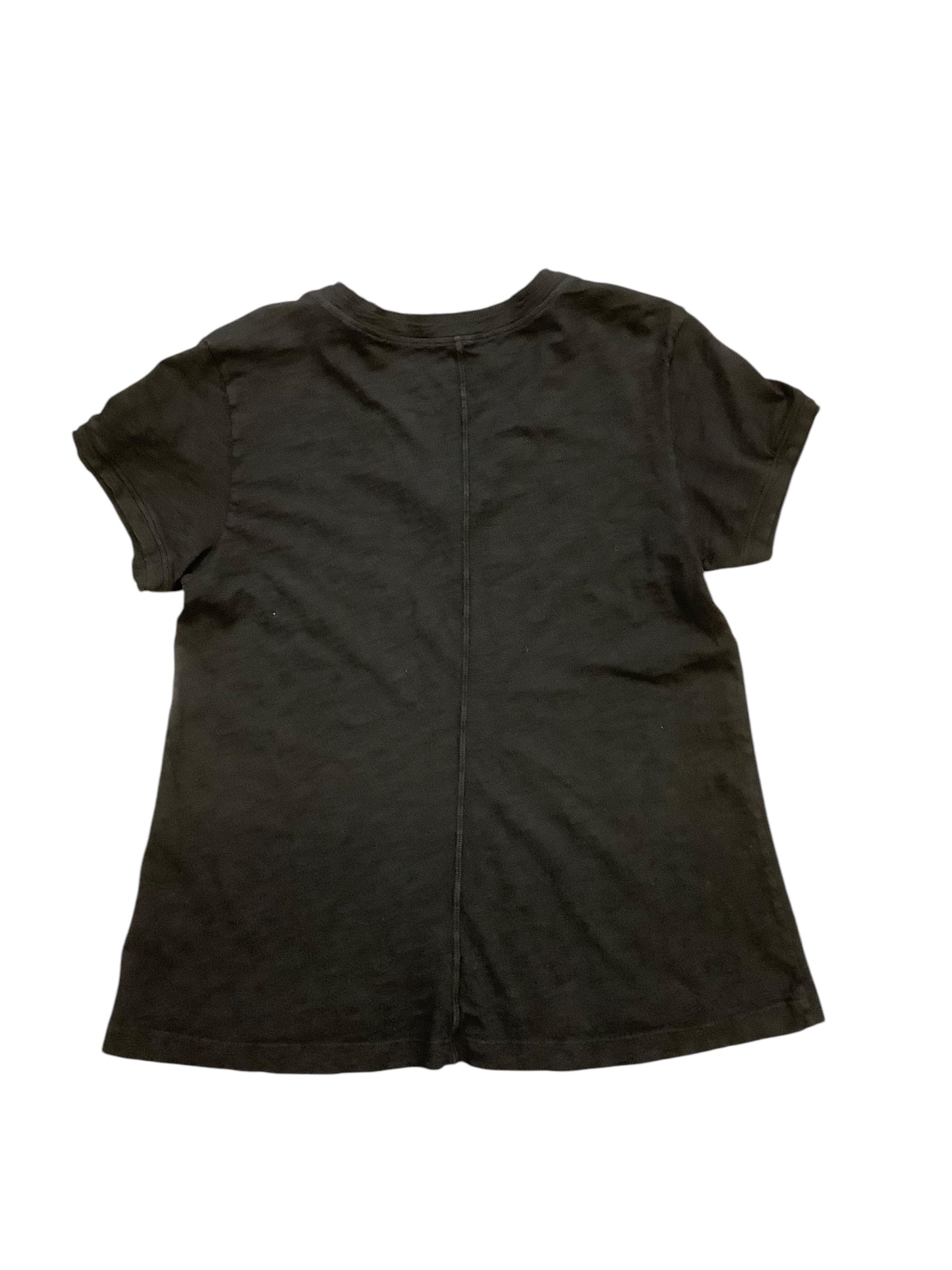 Top Short Sleeve Basic By Elliott Lauren In Black, Size: S