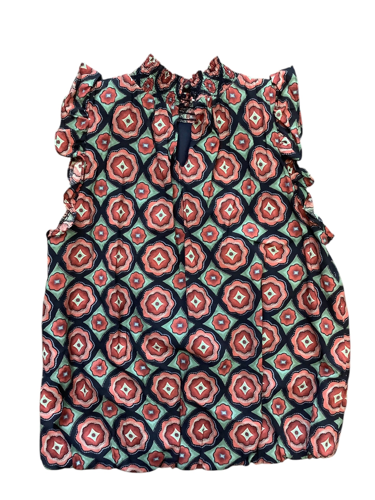 Top Sleeveless Basic By Thml In Blue & Red, Size: M