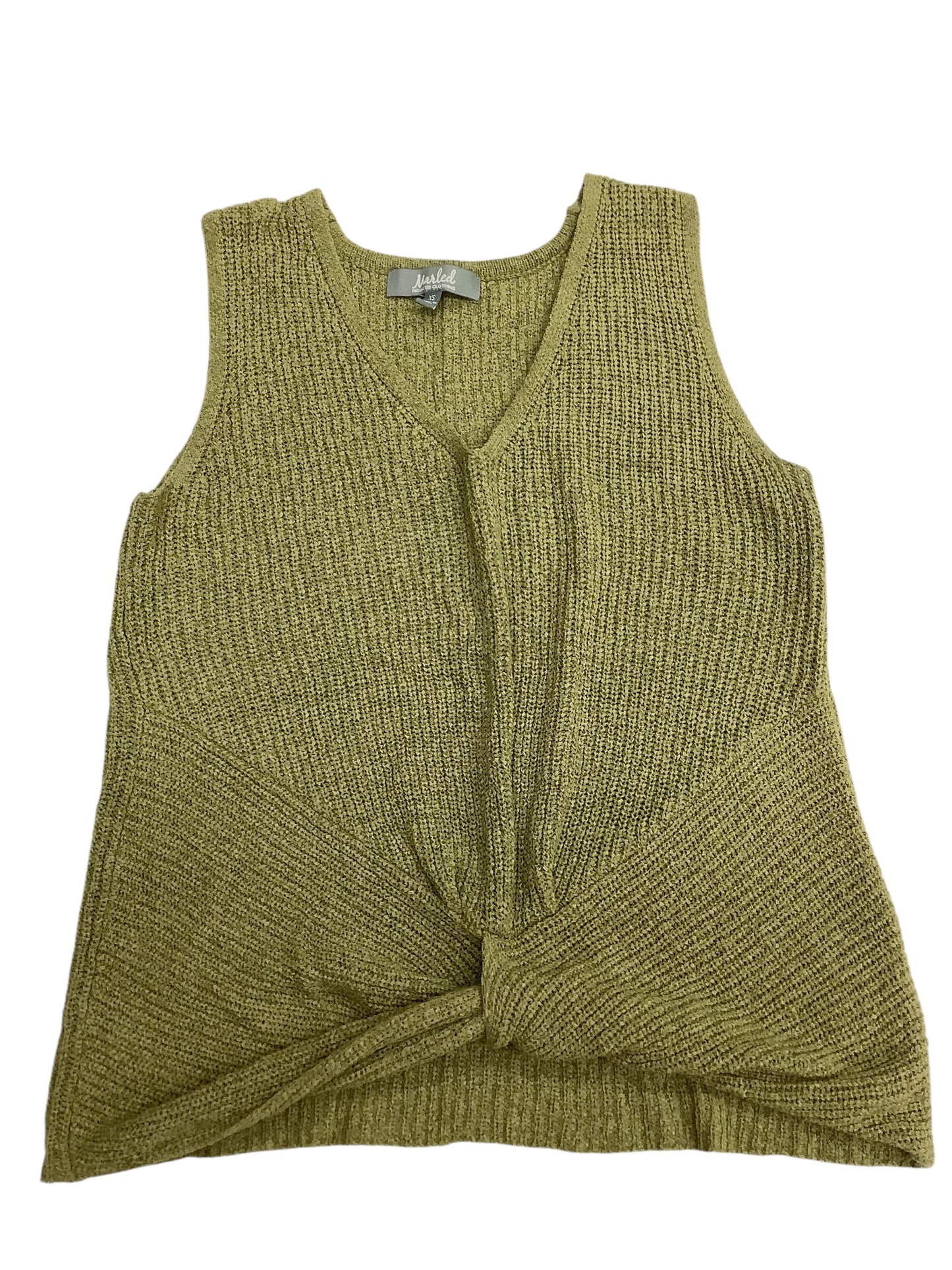 Top Sleeveless By Marled In Green, Size: Xs