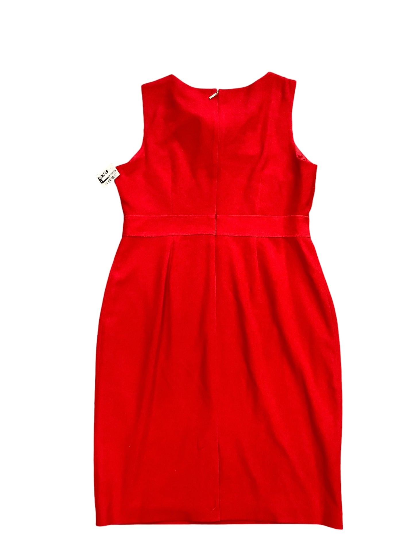 Dress Party Midi By Karl Lagerfeld In Red, Size: 14