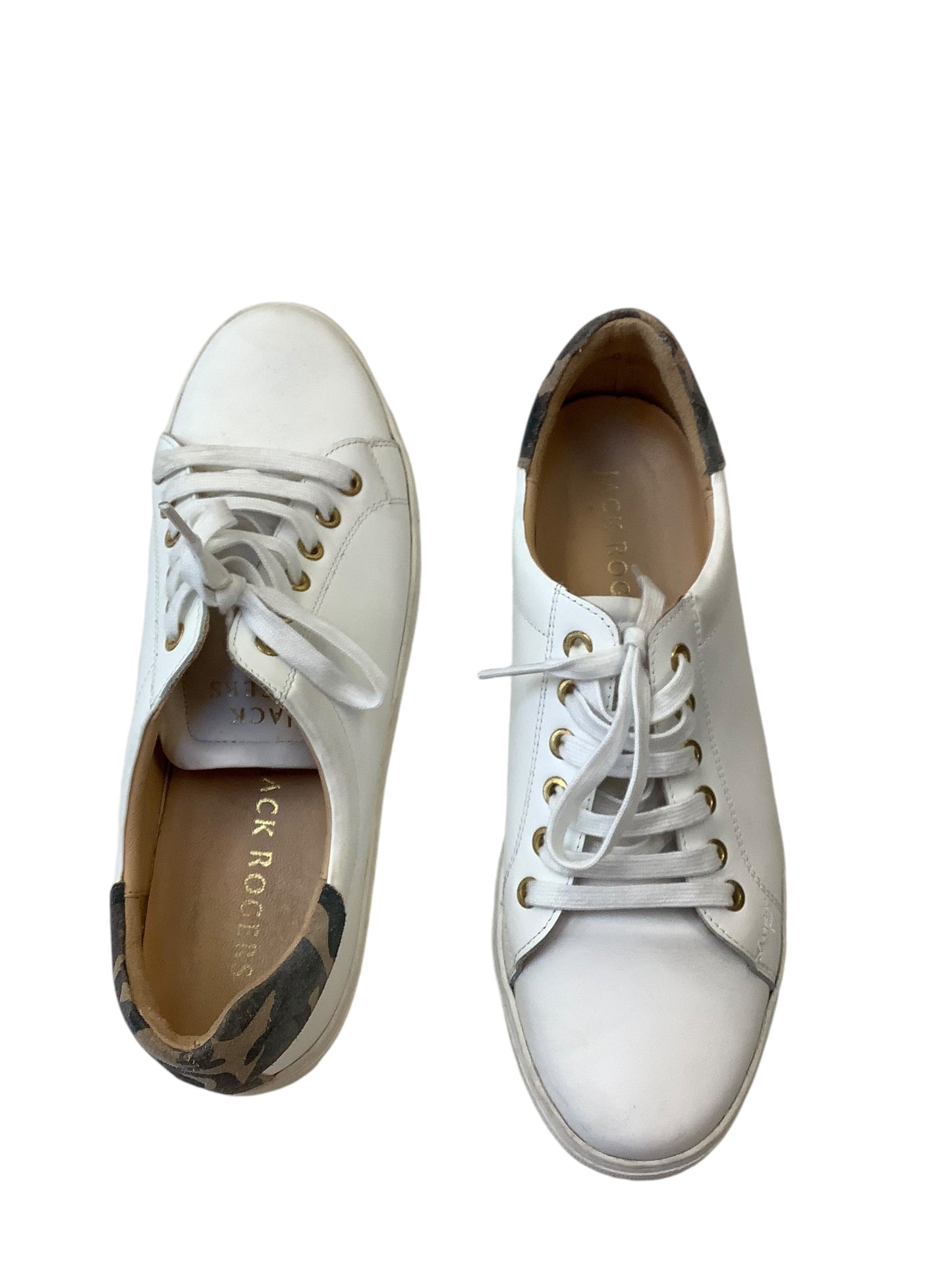 Shoes Sneakers By Jack Rogers In White, Size: 8