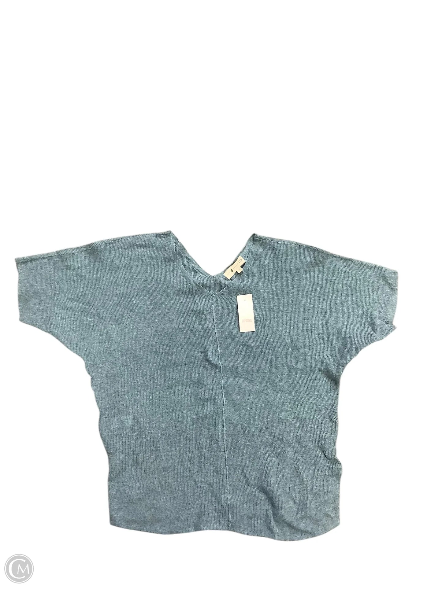 Sweater Short Sleeve By Lou And Grey In Blue, Size: Xs