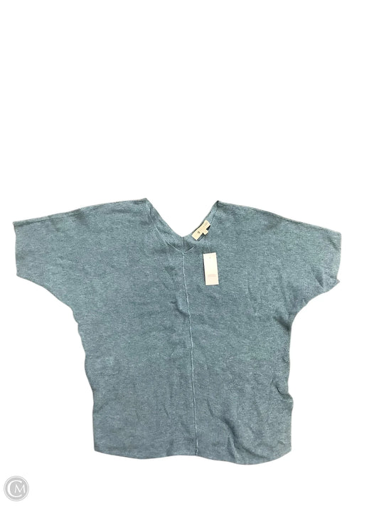 Sweater Short Sleeve By Lou And Grey In Blue, Size: Xs
