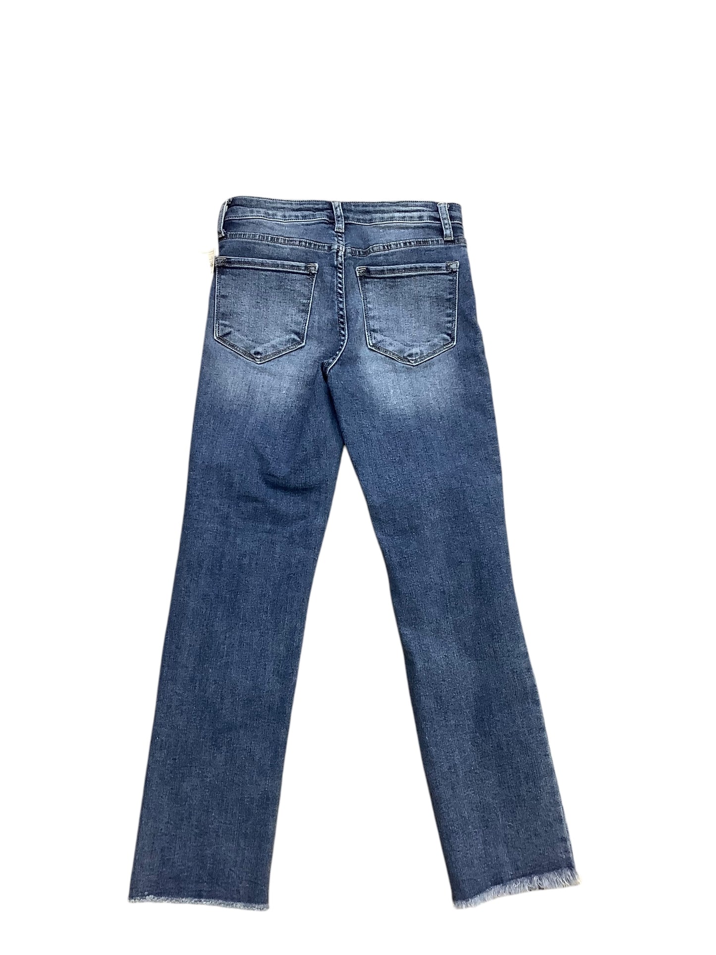 Jeans Straight By Vervet In Blue Denim, Size: 2