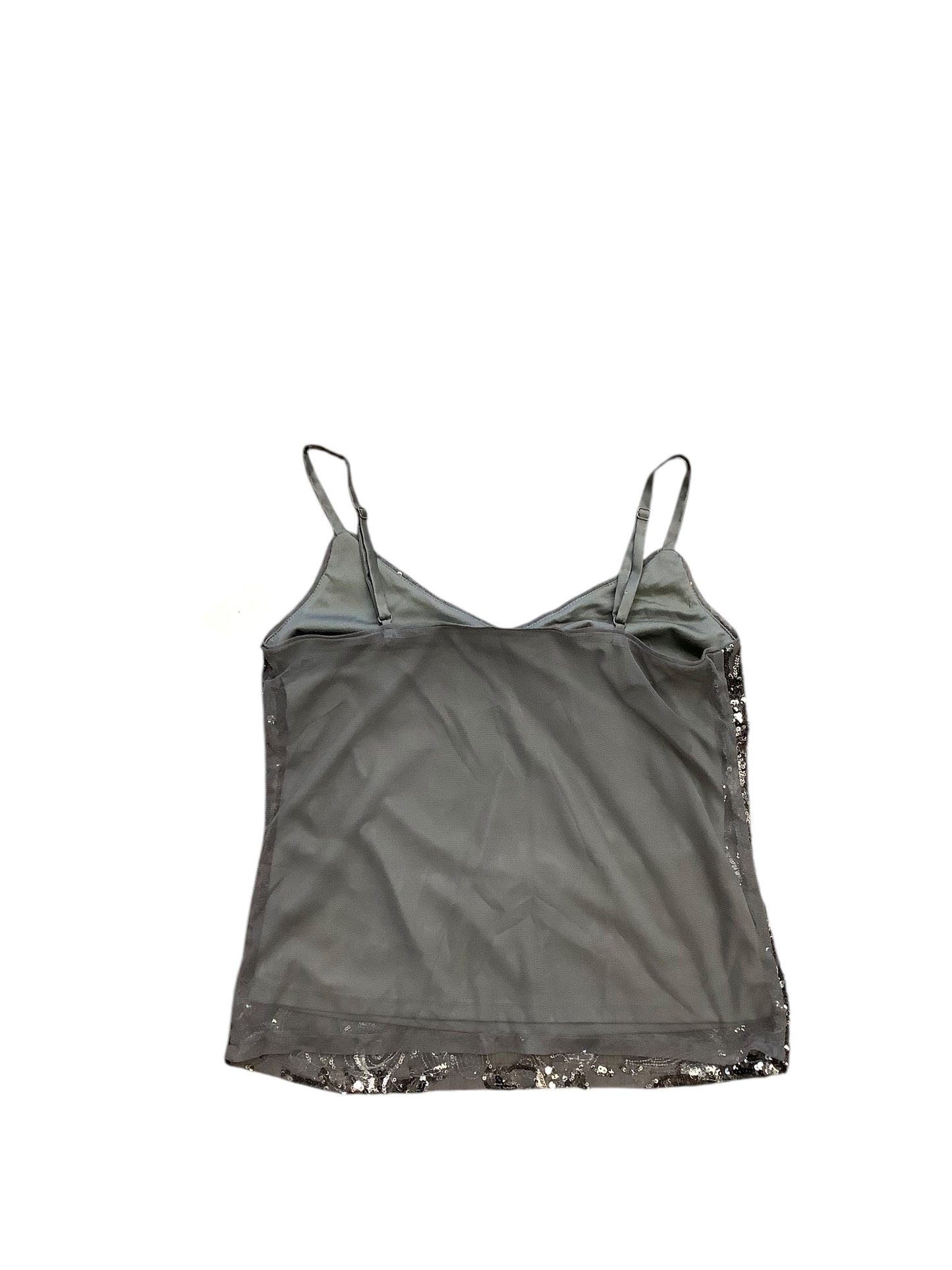 Blouse Sleeveless By White House Black Market In Silver, Size: S