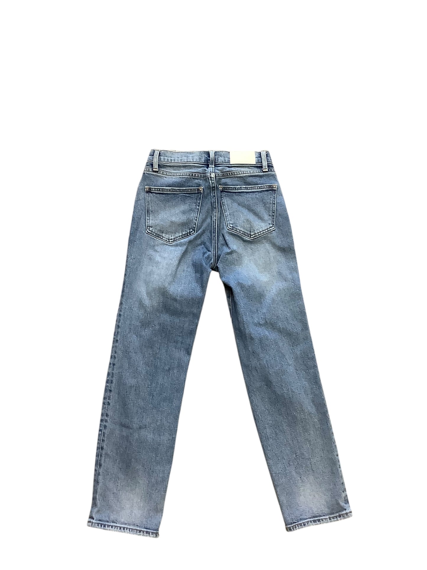 Jeans Straight By Pistola In Blue Denim, Size: 2