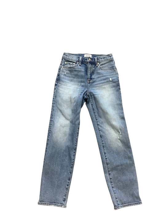 Jeans Straight By Pistola In Blue Denim, Size: 2