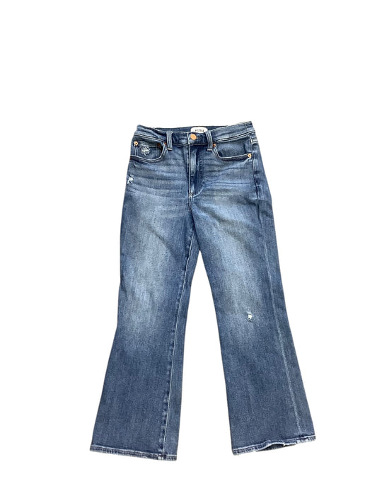 Jeans Flared By Pistola In Blue Denim, Size: 4