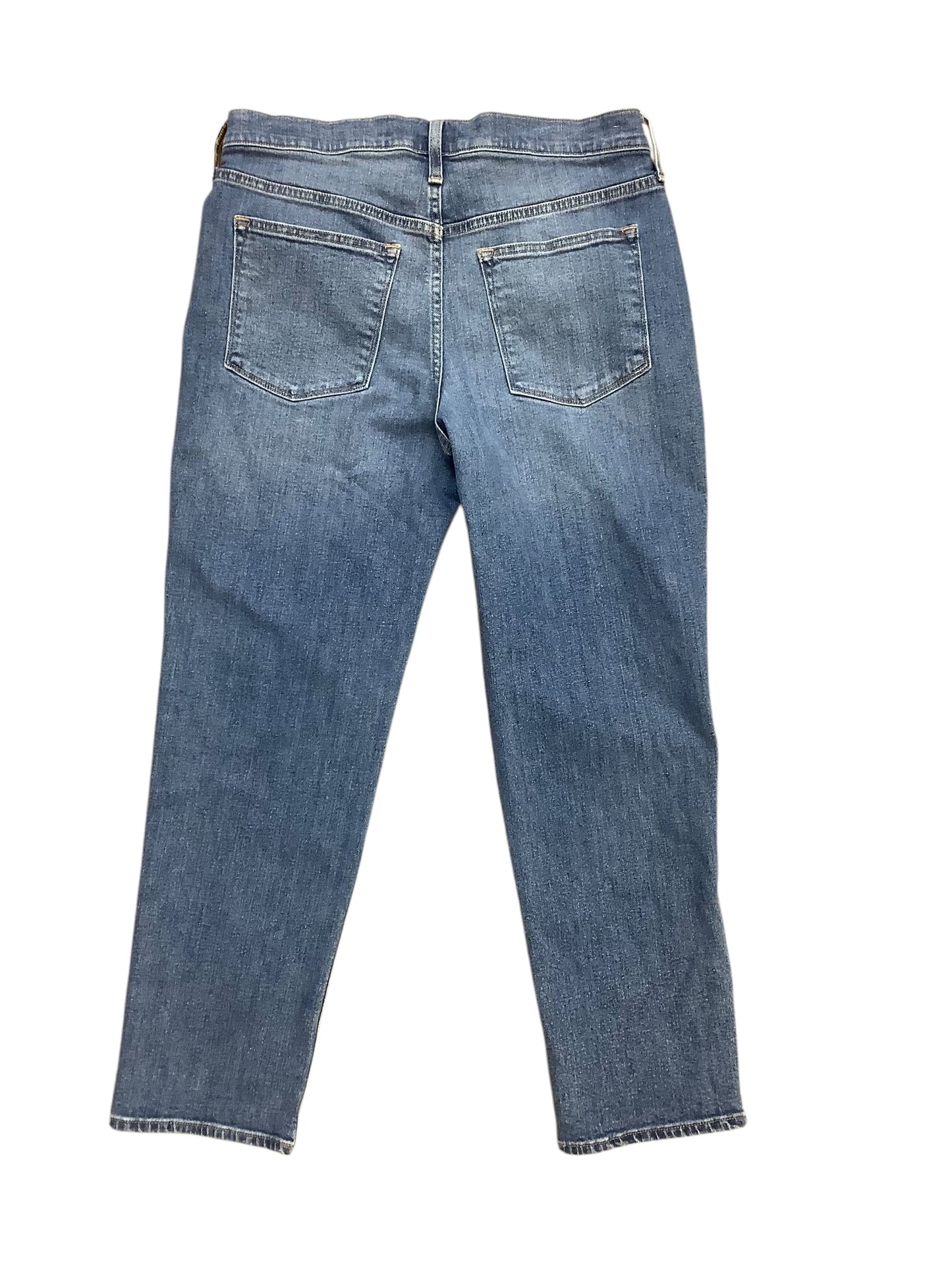 Jeans Straight By J. Crew In Blue Denim, Size: 6