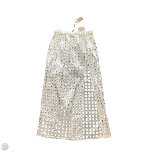 Skirt Maxi By Clothes Mentor In White, Size: S