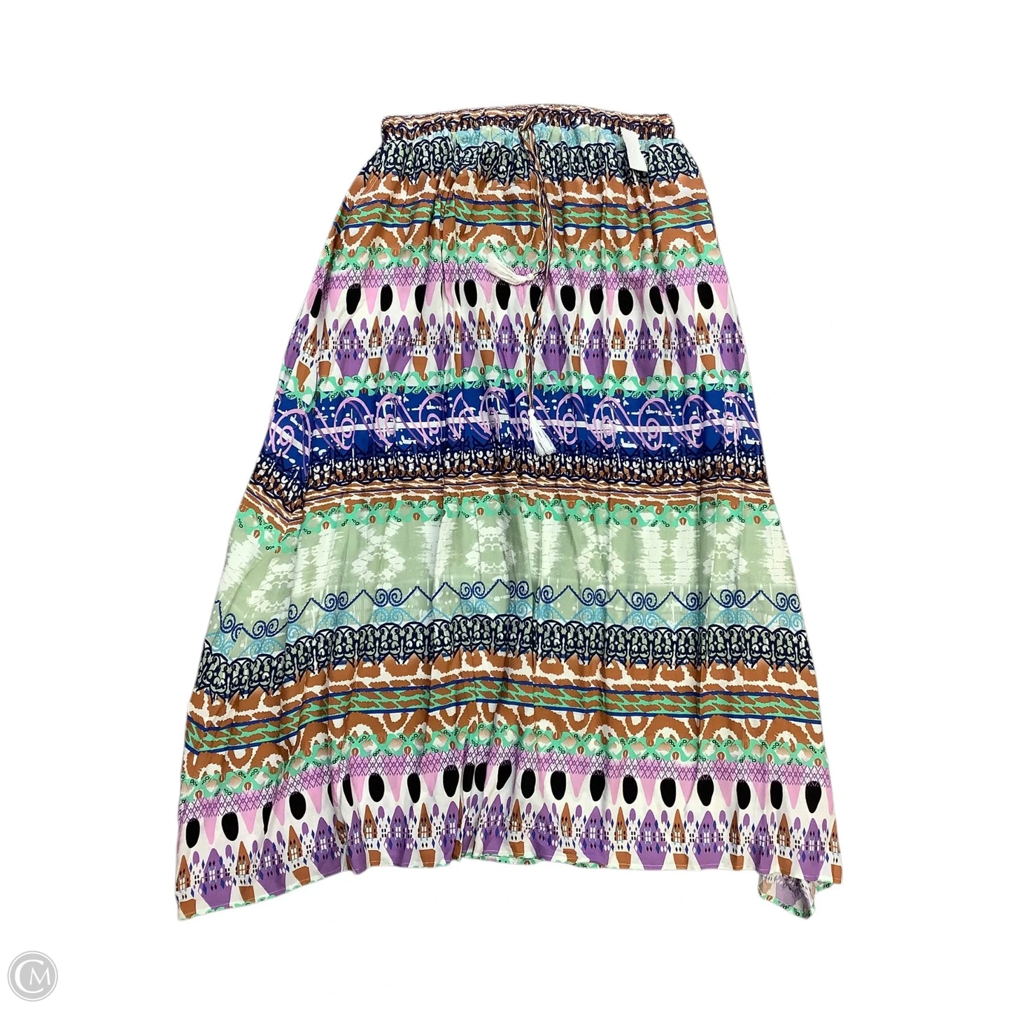 Skirt Maxi By White Birch In Multi-colored, Size: Xl