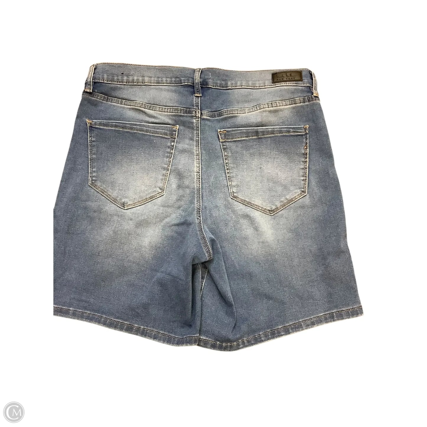 Shorts By Nicole Miller In Blue Denim, Size: 10