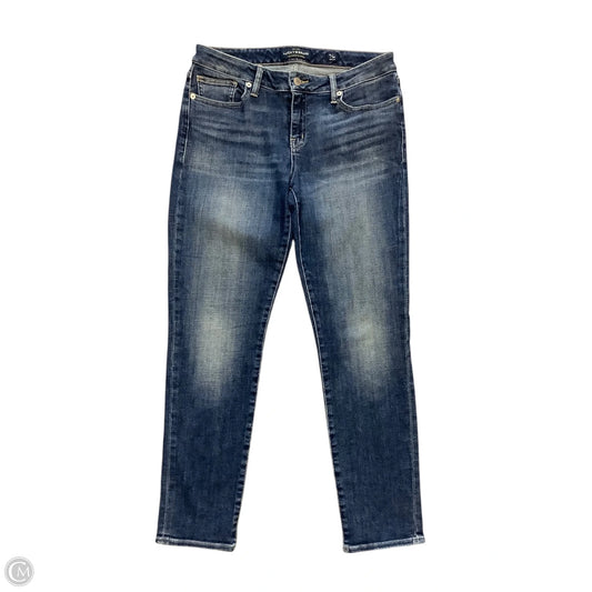 Jeans Skinny By Lucky Brand In Blue Denim, Size: 8