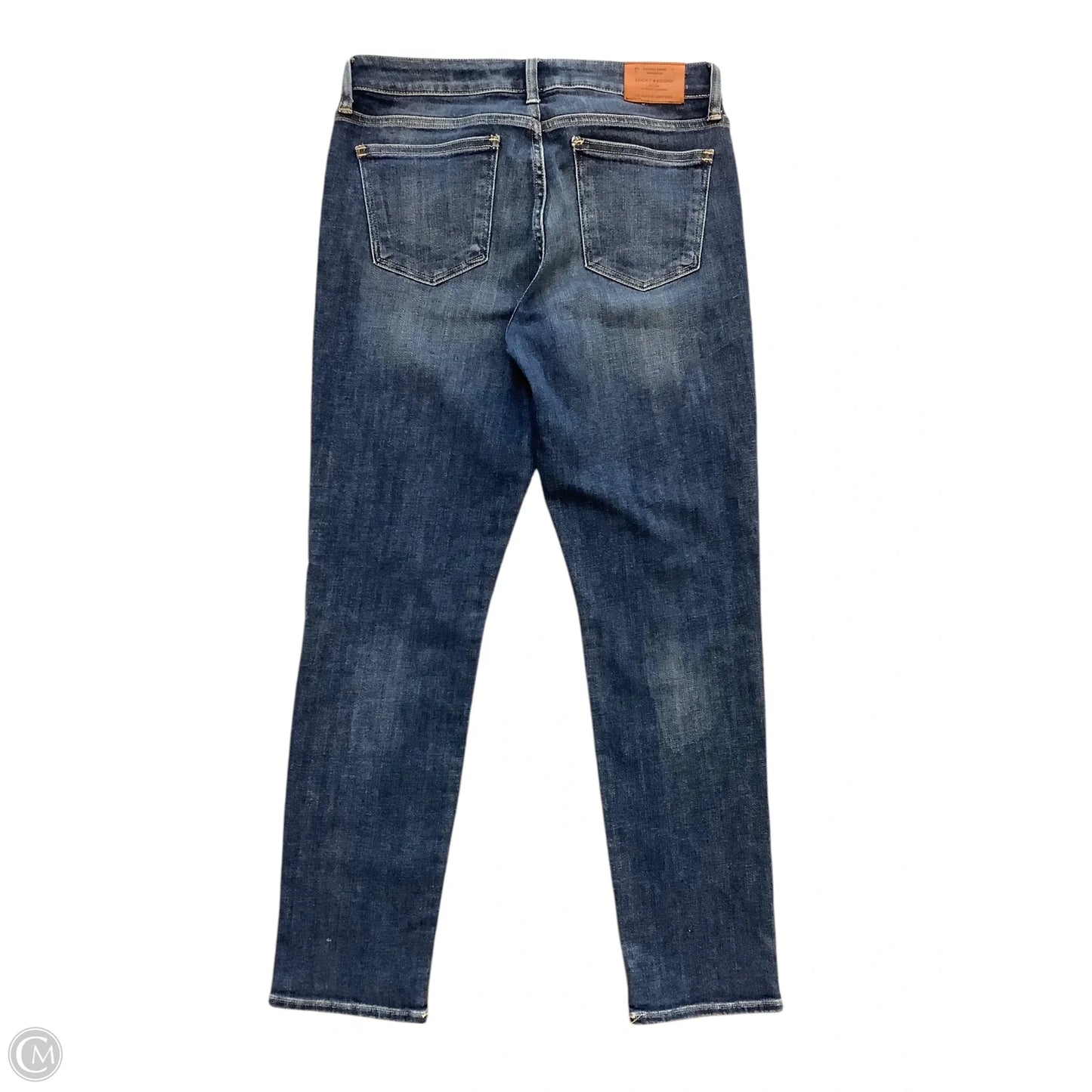 Jeans Skinny By Lucky Brand In Blue Denim, Size: 8