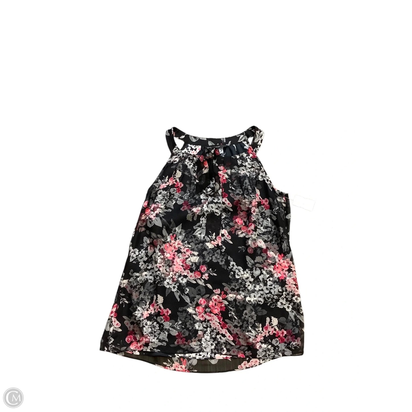 Blouse Sleeveless By White House Black Market In Black & Pink, Size: 6