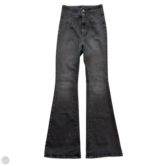 Jeans Flared By We The Free In Black Denim, Size: 2(26)