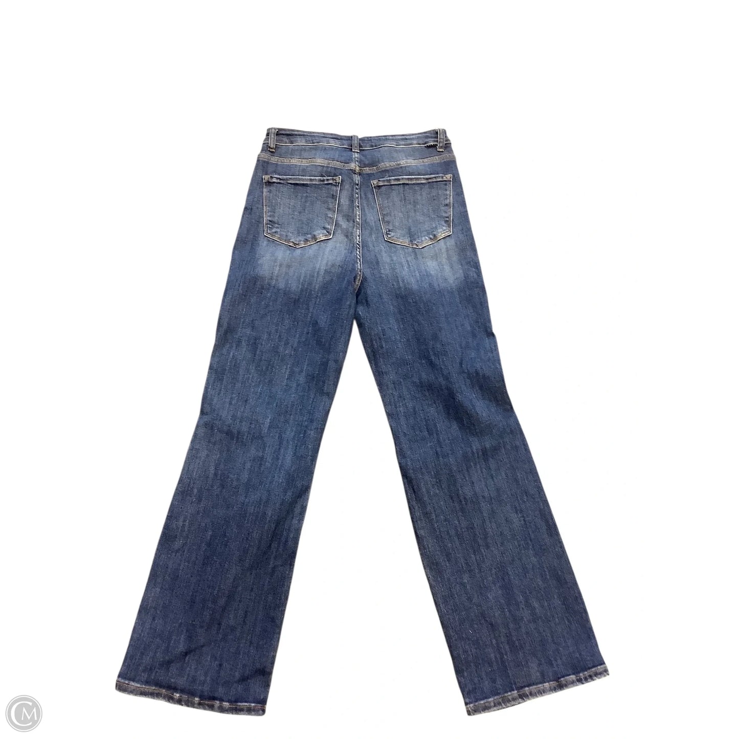 Jeans Wide Leg By Risen In Blue Denim, Size: 16