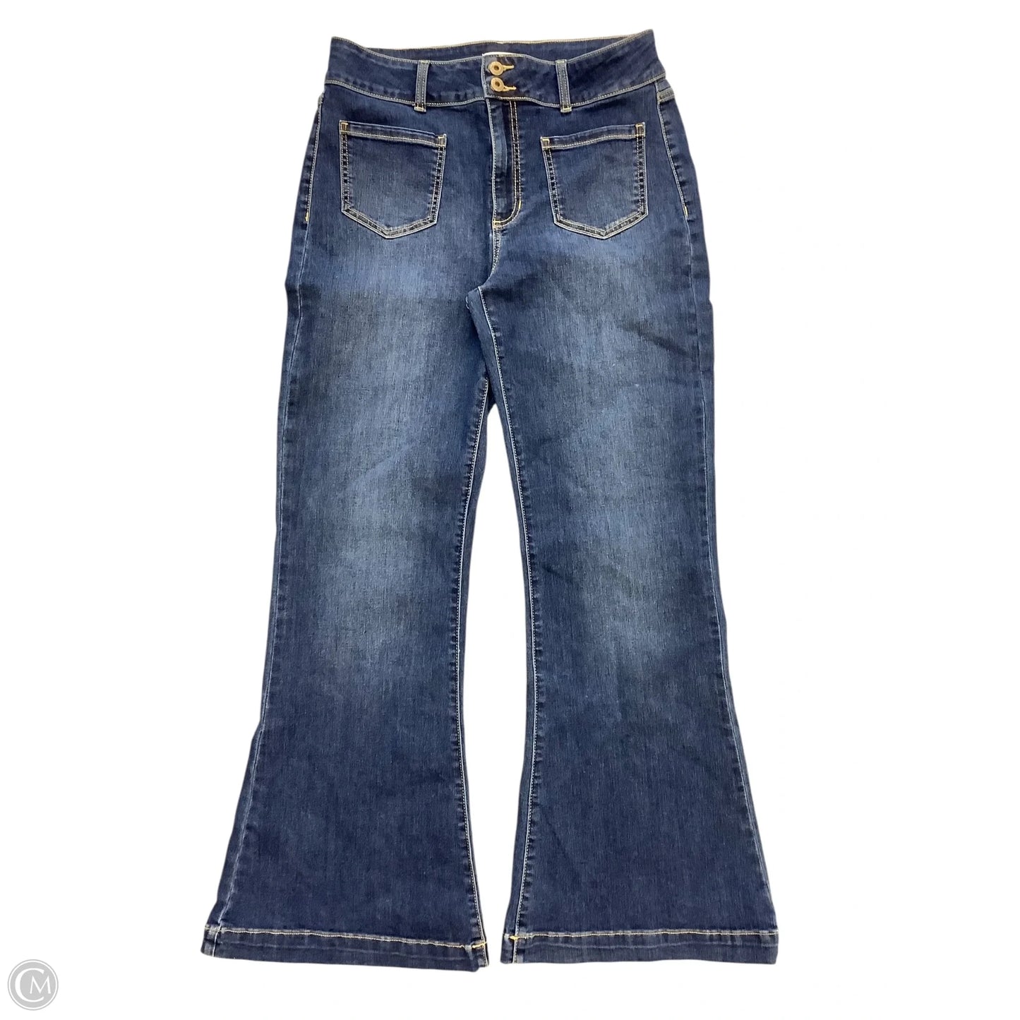 Jeans Flared By Sneak Peek In Blue Denim, Size: 14(15/32W)