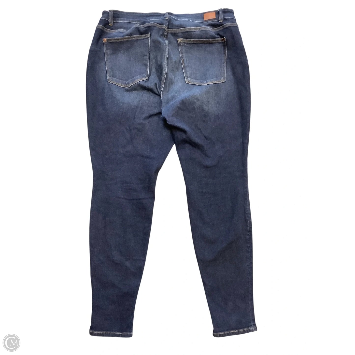 Jeans Skinny By Judy Blue In Blue Denim, Size: 22W