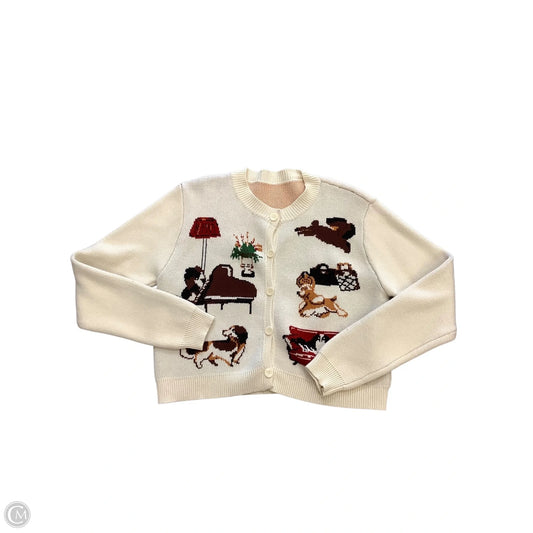 Sweater By Clothes Mentor In Beige, Size: Xl