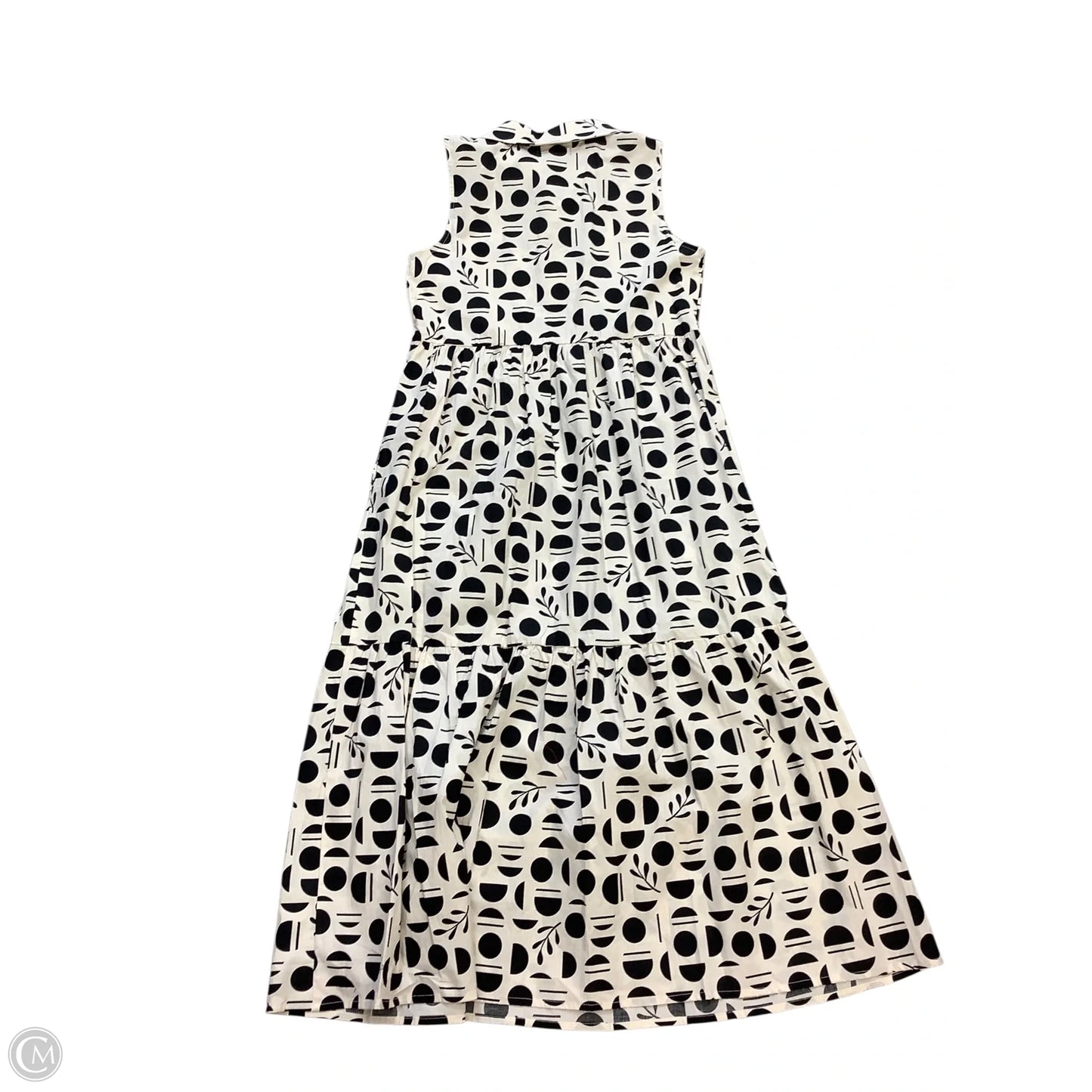 Dress Casual Maxi By Rachel Zoe In Black & White, Size: S