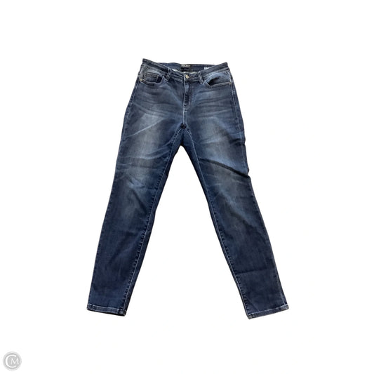 Jeans Skinny By Judy Blue In Blue Denim, Size: 9 (29)