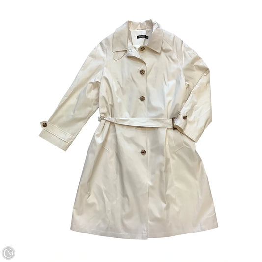 Coat Trench Coat By Ralph Lauren Black Label In White, Size: Xxl