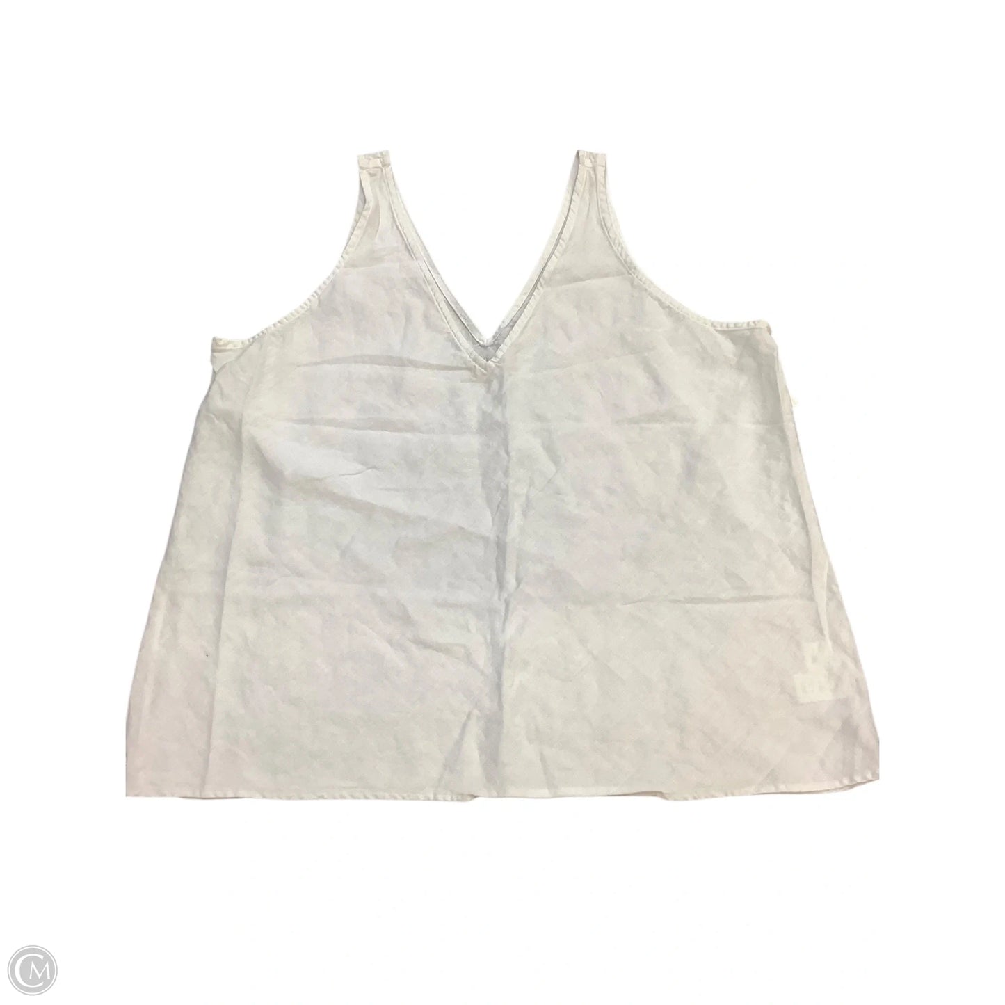 Tank Top Designer By Lilly Pulitzer In White, Size: Xl