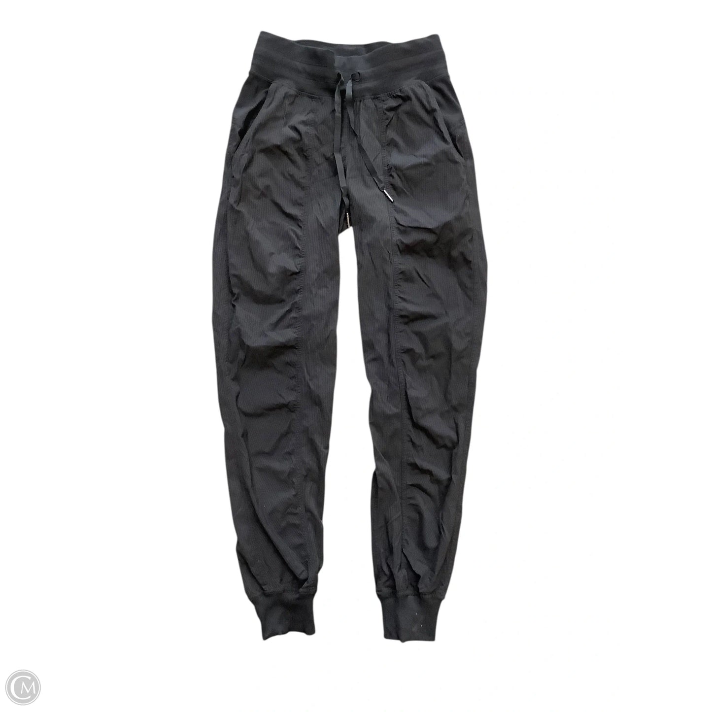 Athletic Pants By Lululemon In black, Size: 2