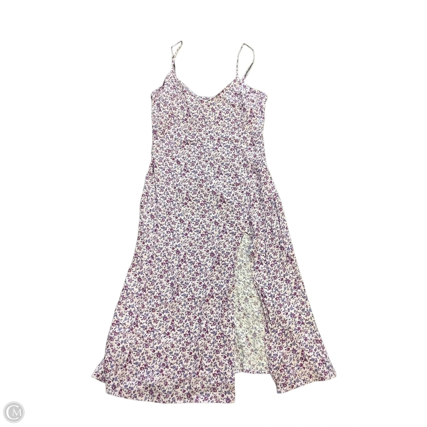 Dress Casual Midi By Reformation In Purple, Size: 8