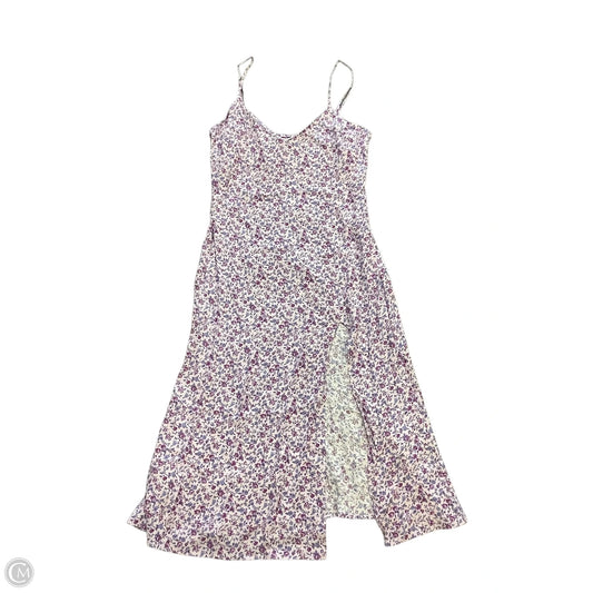 Dress Casual Midi By Reformation In Purple, Size: 8