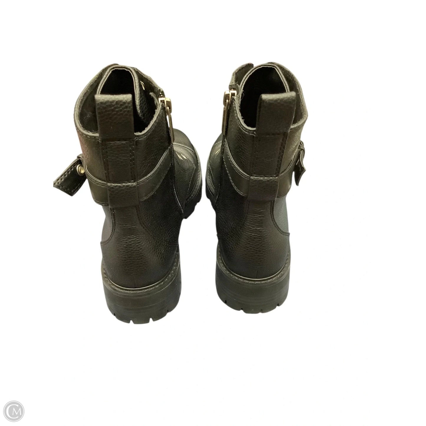 Boots Designer By Karl Lagerfeld In Black, Size: 11