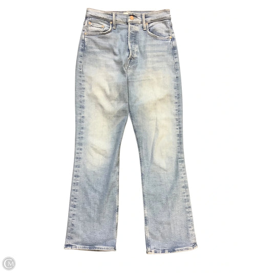 Jeans Cropped By Mother In Blue Denim, Size: 4(27)