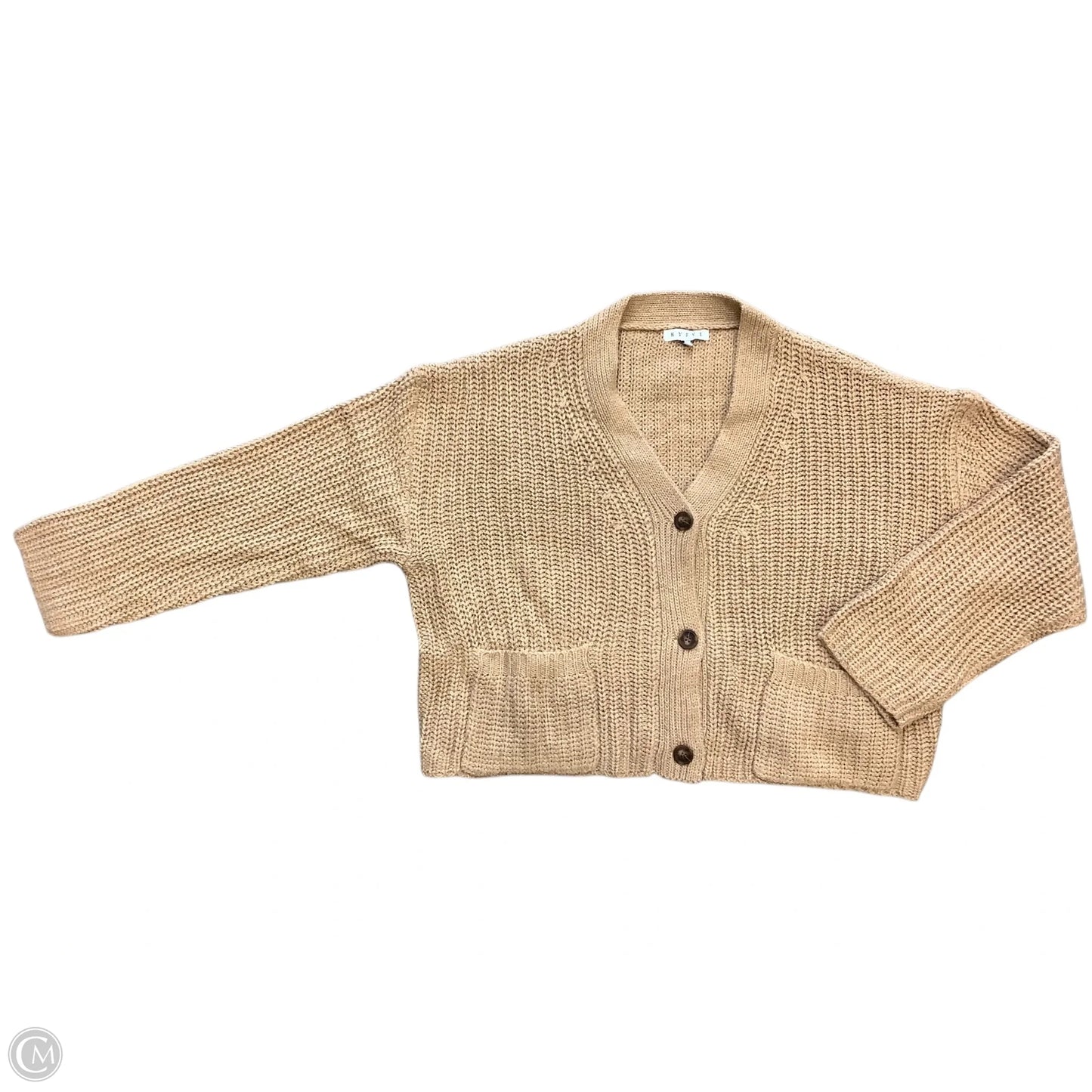 Cardigan By Hyfve In Beige, Size: L