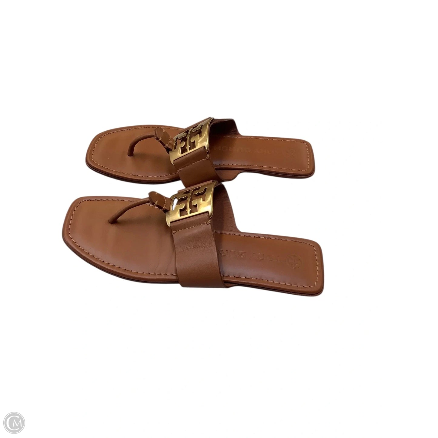 Sandals Designer By Tory Burch In Brown, Size: 8
