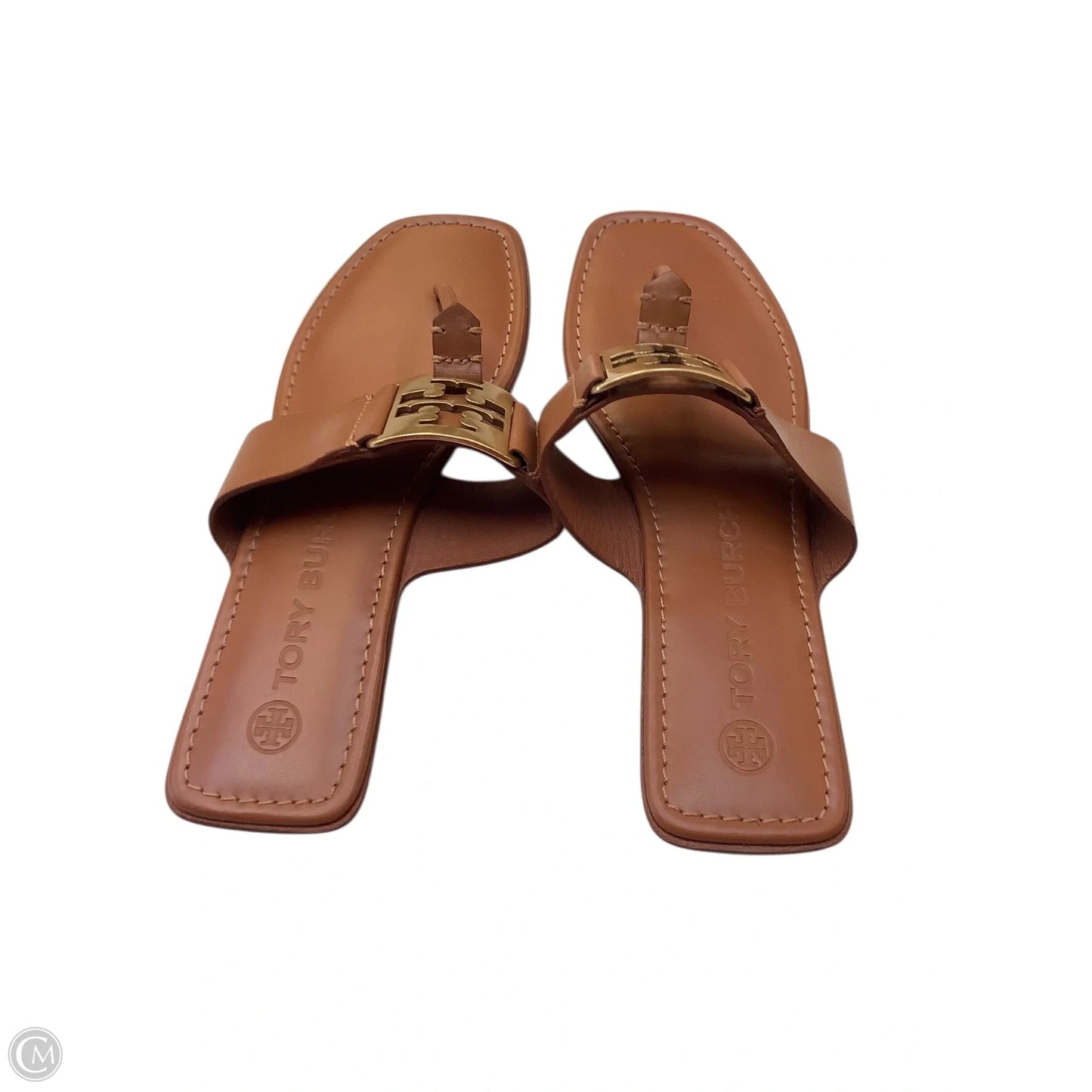 Sandals Designer By Tory Burch In Brown, Size: 8