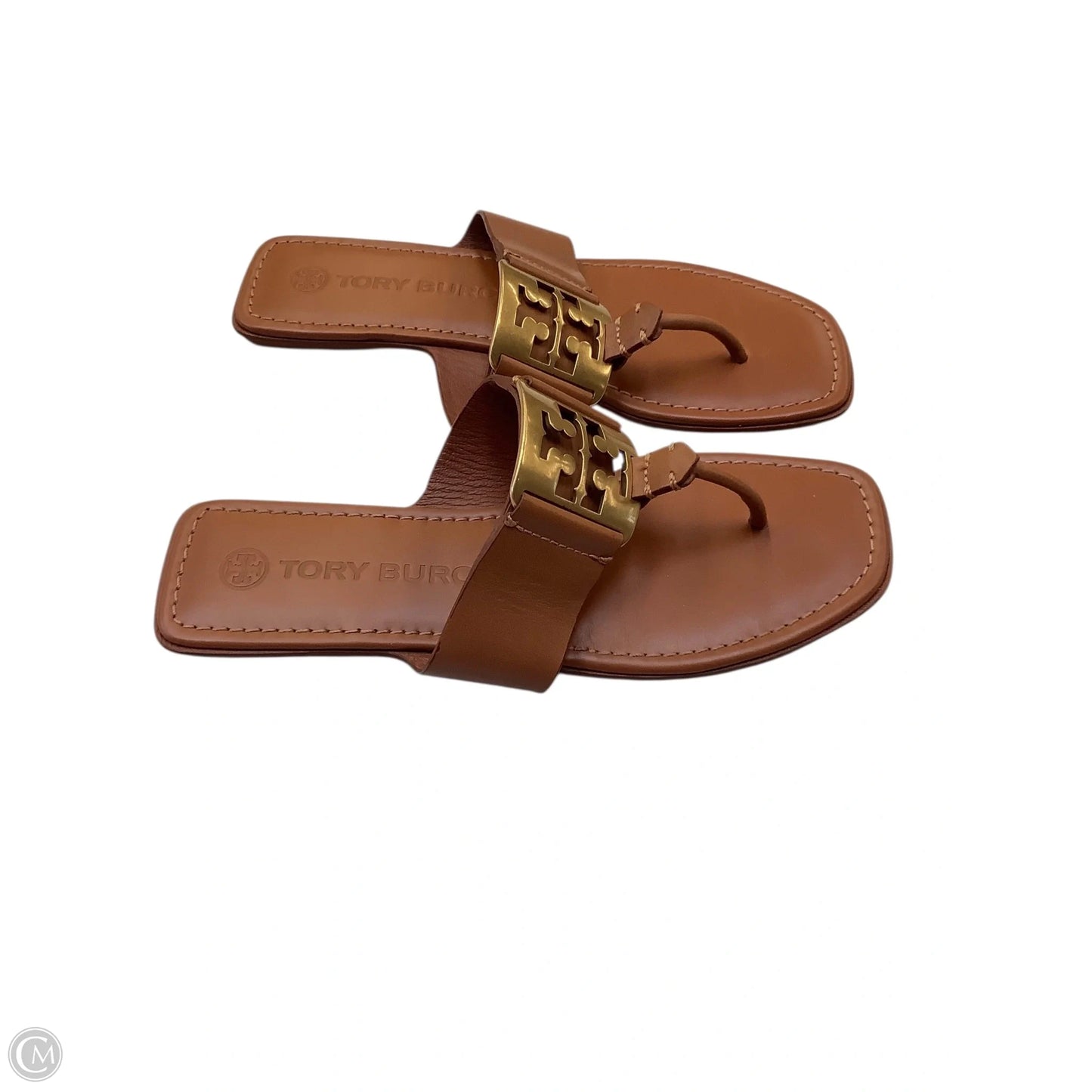 Sandals Designer By Tory Burch In Brown, Size: 8