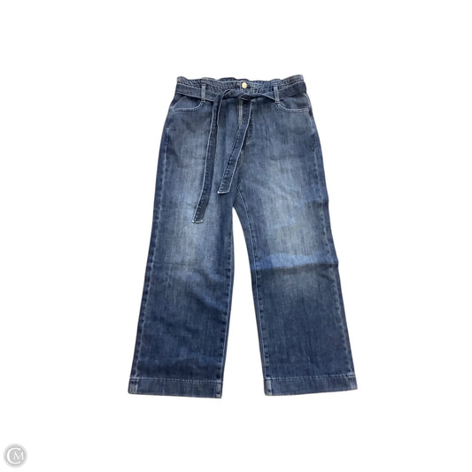 Jeans Wide Leg By J. Crew In Blue Denim, Size: 6