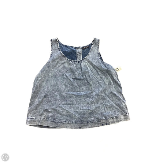 Top Sleeveless By Lane Bryant In Blue Denim, Size: 16