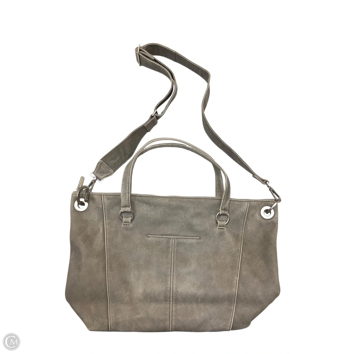 Handbag Leather By Hammitt, Size: Large