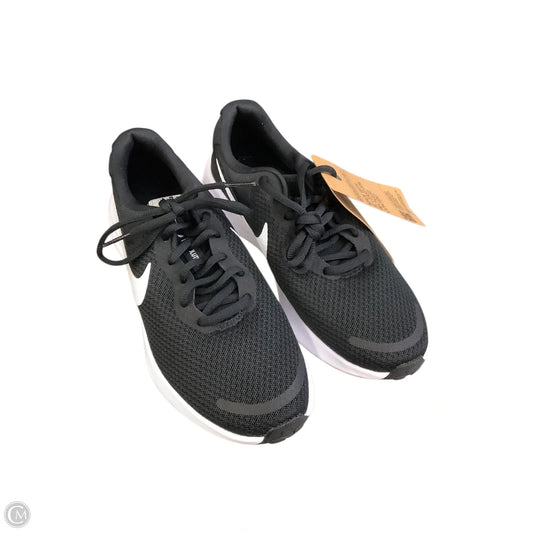 Shoes Athletic By Nike In Black & White, Size: 7.5