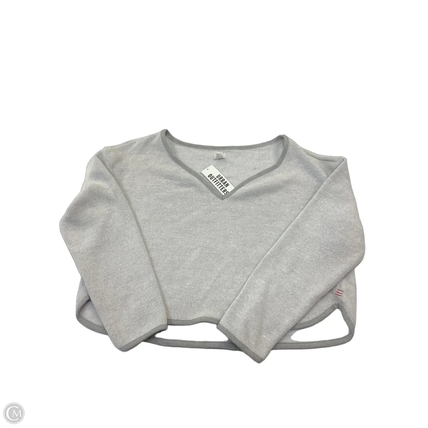 Top Long Sleeve By Bdg In Grey, Size: S