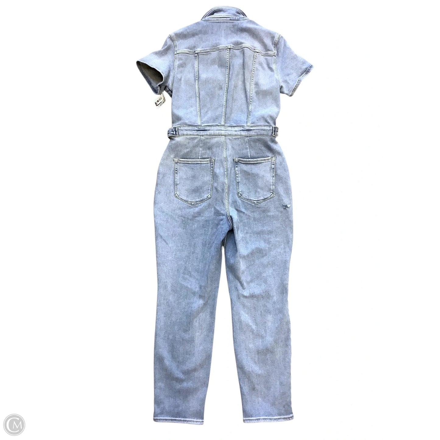 Jumpsuit By Good American In Blue Denim, Size: Xl